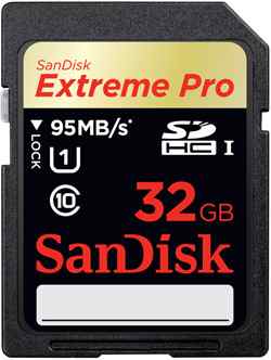 Sandisk 32gb Extreme Pro Sdhc